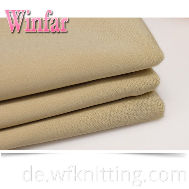 Soft 100% Polyester Interlock Fabric